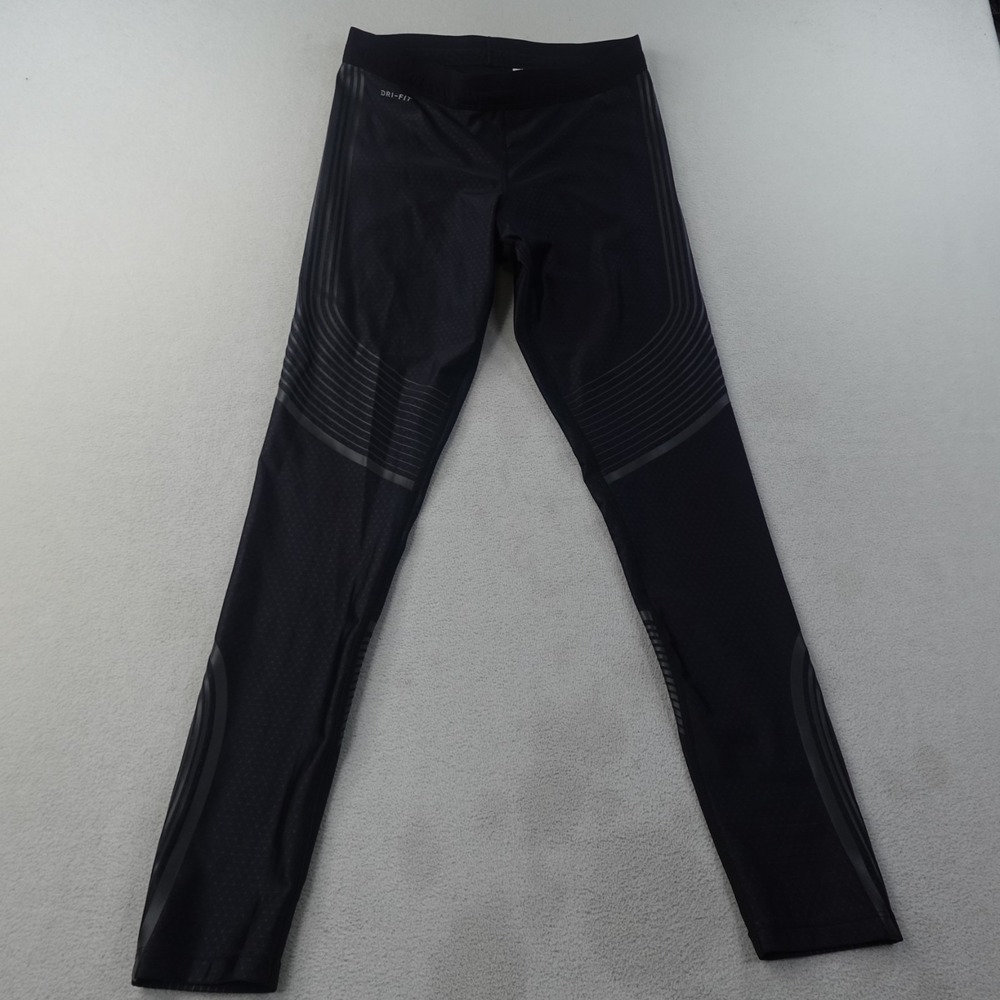 Nike Power Speed Tights Womens M Black Dri-FIT Compression Running 719784